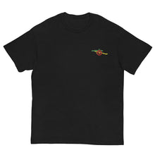 Load image into Gallery viewer, Men's classic tee - Arsenal FC Cannon - colours of the world, -Rasta Flag, Embroidered on quality T shirt.