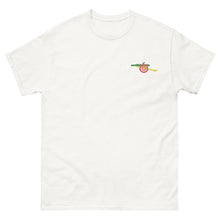 Load image into Gallery viewer, Men's classic tee - Arsenal FC Cannon - colours of the world, -Rasta Flag, Embroidered on quality T shirt.