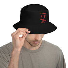 Load image into Gallery viewer, Bucket Hat 50th Double Anniversary 1971 - 2021 Embroidered with Red