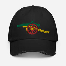 Load image into Gallery viewer, Ras Gooner Embroidered Cannon - using the universal colours of the world Arsenal FC Atlantis DADE Cap - 5 Colours Limted Edition