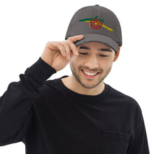 Load image into Gallery viewer, Ras Gooner Embroidered Cannon - using the universal colours of the world Arsenal FC Atlantis DADE Cap - 5 Colours Limted Edition