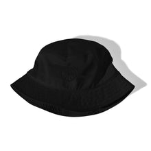 Load image into Gallery viewer, Organic bucket hat Shadow Project Black Arsenal FC Cannon embroidered