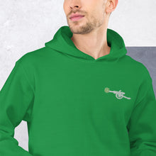 Load image into Gallery viewer, Shamrock Cannon Embroidered Hoodie -Unisex Hoodie