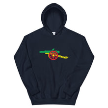 Load image into Gallery viewer, Ras Gooner Rasta Arsenal FC Cannon Unisex Hoodie Limited edition up to 5XL