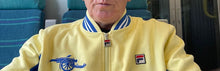 Load image into Gallery viewer, Fila Setanta original -Yellow and Blue with Blue Arsenal Cannon
