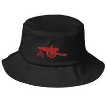 Load image into Gallery viewer, ARSENAL FC Embroiderd 3D Puff raised thread Old School Bucket Hat 3 Colours
