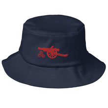 Load image into Gallery viewer, ARSENAL FC Embroiderd 3D Puff raised thread Old School Bucket Hat 3 Colours
