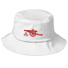 Load image into Gallery viewer, ARSENAL FC Embroiderd 3D Puff raised thread Old School Bucket Hat 3 Colours
