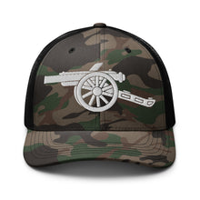 Load image into Gallery viewer, Arsenal FC Cannon 3D Puff raised Embroidery - Camouflage trucker hat
