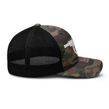 Load image into Gallery viewer, Arsenal FC Cannon 3D Puff raised Embroidery - Camouflage trucker hat
