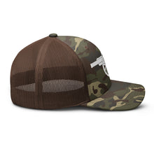 Load image into Gallery viewer, Arsenal FC Cannon 3D Puff raised Embroidery - Camouflage trucker hat
