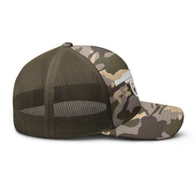 Load image into Gallery viewer, Arsenal FC Cannon 3D Puff raised Embroidery - Camouflage trucker hat
