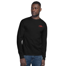 Load image into Gallery viewer, Men&#39;s Champion Long Sleeve Shirt - Arsenal FC Red Cannon Emroidered on chest, Black Or White
