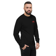 Load image into Gallery viewer, Men&#39;s Champion Long Sleeve Shirt - Arsenal FC Red Cannon Emroidered on chest, Black Or White
