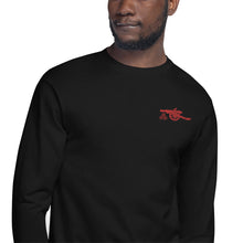 Load image into Gallery viewer, Men&#39;s Champion Long Sleeve Shirt - Arsenal FC Red Cannon Emroidered on chest, Black Or White
