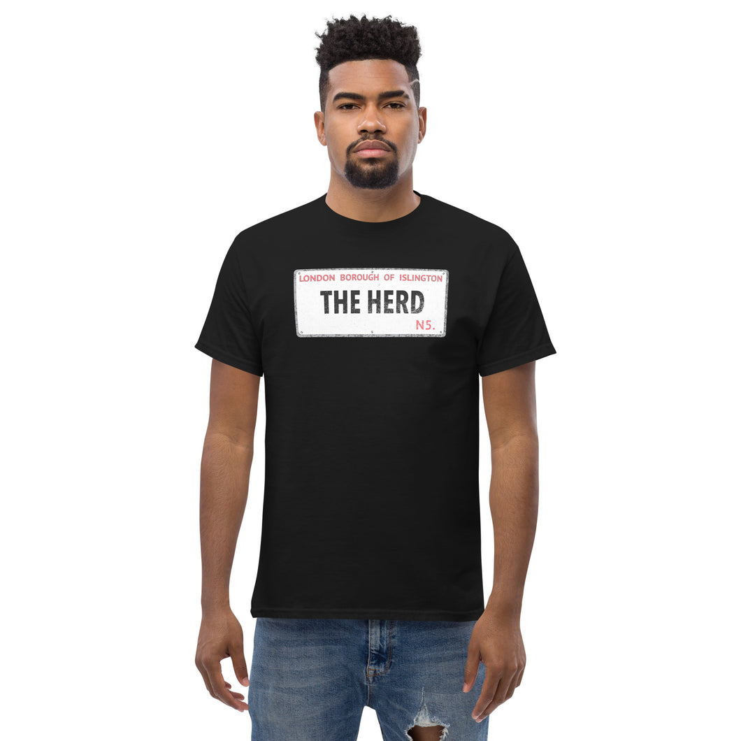 Arsenal FC The Herd Islington Street Sign Men's classic tee