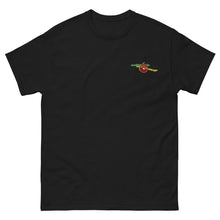 Load image into Gallery viewer, Men&#39;s classic tee - Arsenal FC Cannon - colours of the world, -Rasta Flag, Embroidered on quality T shirt.
