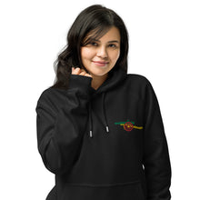 Load image into Gallery viewer, Arsenal Rasta Jamaica Cannon Embroidered Unisex eco raglan hoodie
