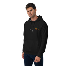 Load image into Gallery viewer, Arsenal Rasta Jamaica Cannon Embroidered Unisex eco raglan hoodie
