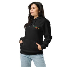 Load image into Gallery viewer, Arsenal Rasta Jamaica Cannon Embroidered Unisex eco raglan hoodie
