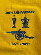 Load image into Gallery viewer, 50th Anniversary Embroidered Polo Shirt - up to 4XL Red, Yellow , White ( Unisex)
