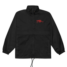 Load image into Gallery viewer, Unisex windbreaker - Embroidered with Arsenal AFC vintage red Cannon.
