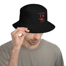 Load image into Gallery viewer, Bucket Hat 50th Double Anniversary 1971 - 2021 Embroidered with Red
