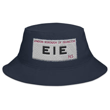 Load image into Gallery viewer, Arsenal EIE Street Sign EMBROIDERED Bucket Hat
