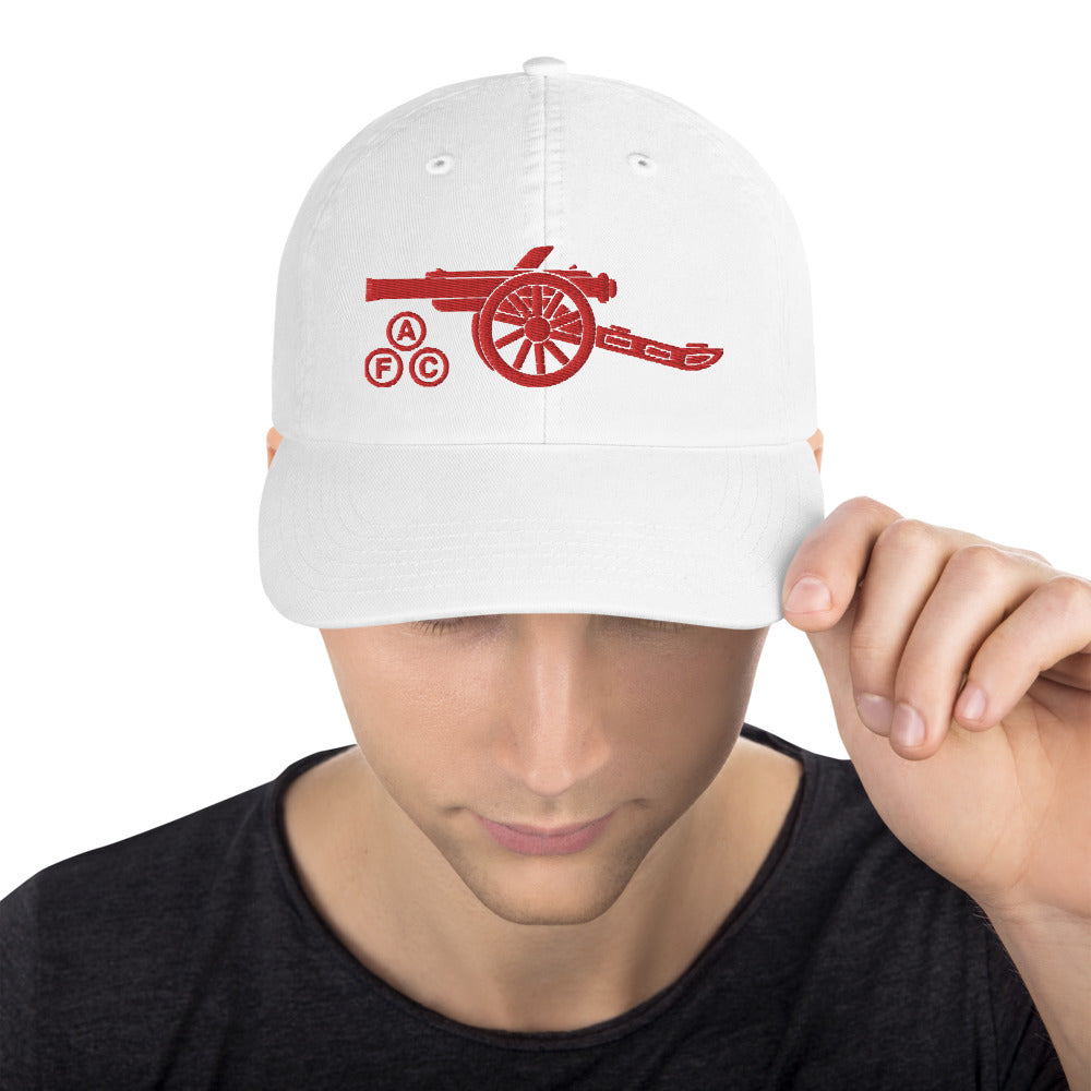 Arsenal AFC Embroidered Cannon Champion Dad Cap