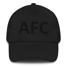 Load image into Gallery viewer, Cap with AFC in Black emroidery front, Shadow Project
