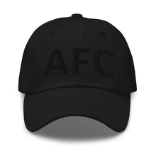 Load image into Gallery viewer, Cap with AFC in Black emroidery front, Shadow Project
