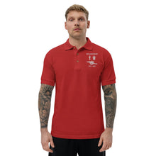 Load image into Gallery viewer, 50th Anniversary Embroidered Polo Shirt - up to 4XL Red, Yellow , White ( Unisex)
