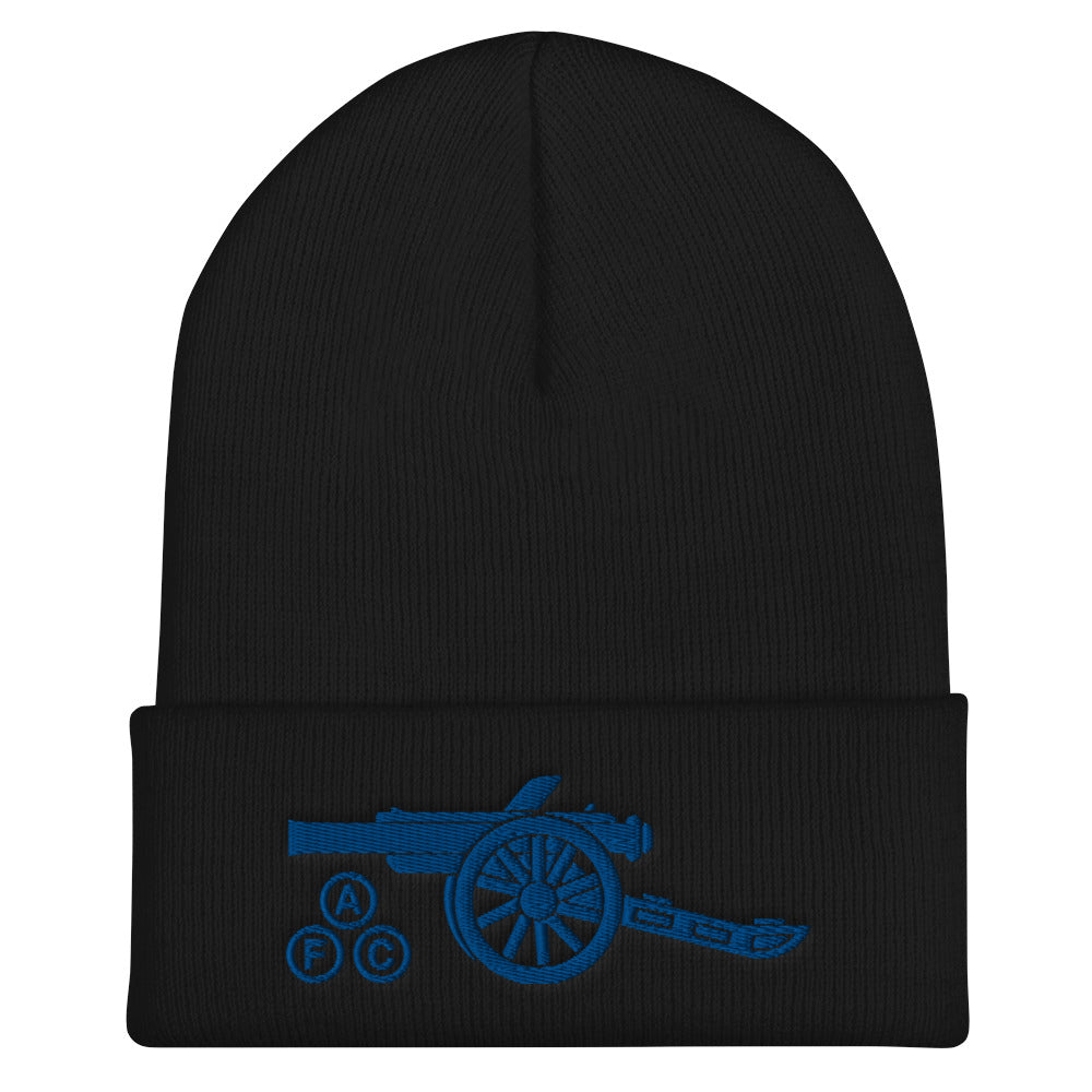 Arsenal FC Embroidered Cannon Cuffed Beanie Hat-  2 Colours