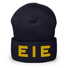 Load image into Gallery viewer, EIE Embroidered Cuffed Beanie
