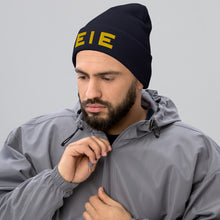 Load image into Gallery viewer, EIE Embroidered Cuffed Beanie
