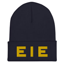 Load image into Gallery viewer, EIE Embroidered Cuffed Beanie
