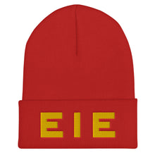 Load image into Gallery viewer, EIE Embroidered Cuffed Beanie
