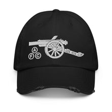 Load image into Gallery viewer, Distressed Camo Cap AFC Cannon EMROIDERED
