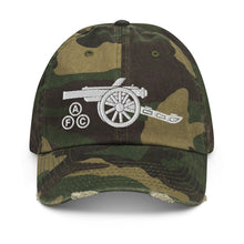 Load image into Gallery viewer, Distressed Camo Cap AFC Cannon EMROIDERED
