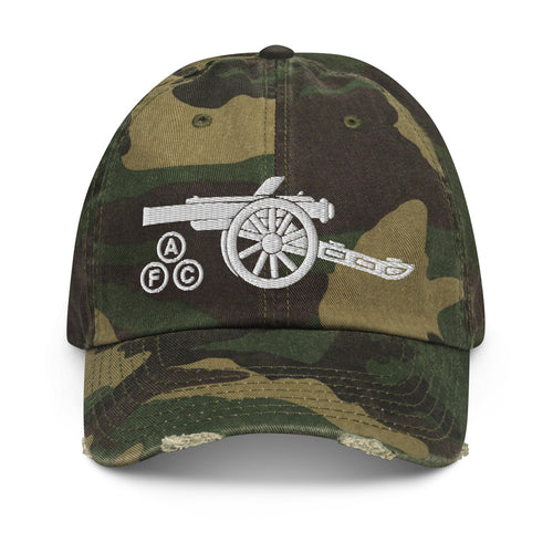 Distressed Camo Cap AFC Cannon EMROIDERED