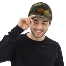 Load image into Gallery viewer, Ras Gooner Embroidered Cannon - using the universal colours of the world Arsenal FC Atlantis DADE Cap - 5 Colours Limted Edition
