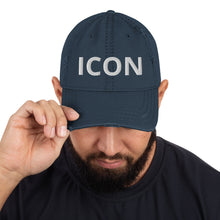 Load image into Gallery viewer, ICON Distressed Dad Hat
