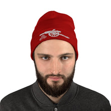 Load image into Gallery viewer, Arsenal AFC Cannon Embroidered Beanie Hat
