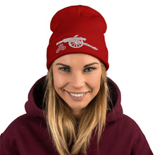 Load image into Gallery viewer, Arsenal AFC Cannon Embroidered Beanie Hat
