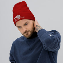 Load image into Gallery viewer, Arsenal AFC Cannon Embroidered Beanie Hat
