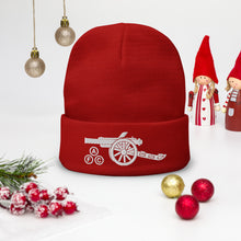 Load image into Gallery viewer, Arsenal AFC Cannon Embroidered Beanie Hat
