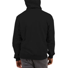 Load image into Gallery viewer, Champion Hoodie Large Black Arsenal Cannon Embroidered in the centre of chest.
