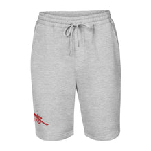 Load image into Gallery viewer, Arsenal AFC Cannon Embroidered Men&#39;s Fleece Shorts
