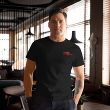 Load image into Gallery viewer, Arsenal FC Vintage Red Cannon Embroidered on Men&#39;s premium cotton t-shirt, white or Black up to 5XL
