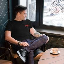 Load image into Gallery viewer, Arsenal FC Vintage Red Cannon Embroidered on Men&#39;s premium cotton t-shirt, white or Black up to 5XL
